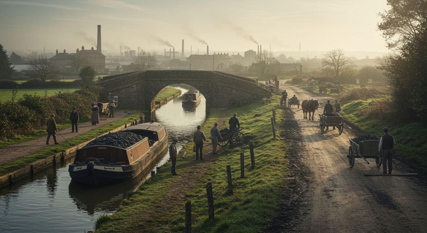 El desarrollo de los medios de transporte