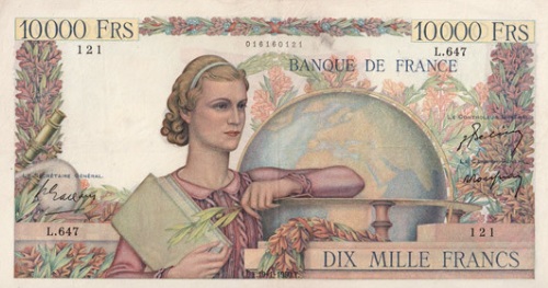 Las reservas francesas